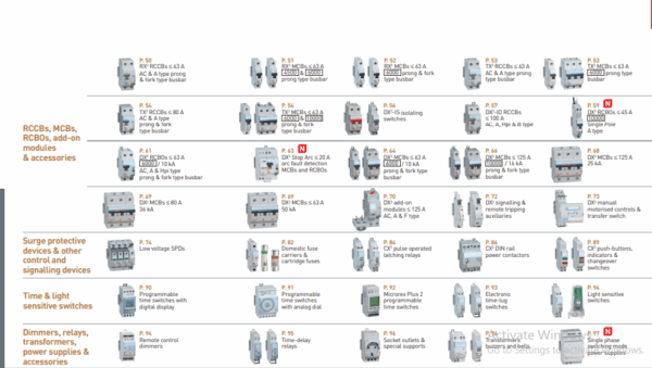 MCB & DIN RAIL COMPONENTS - Image 4