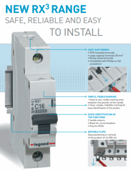 MCB & DIN RAIL COMPONENTS