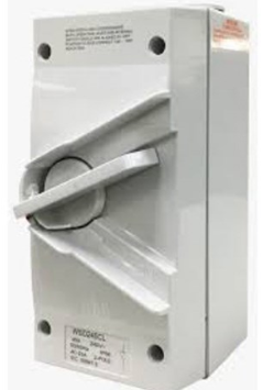 WEATHER-PROOF DISCONNECTORS